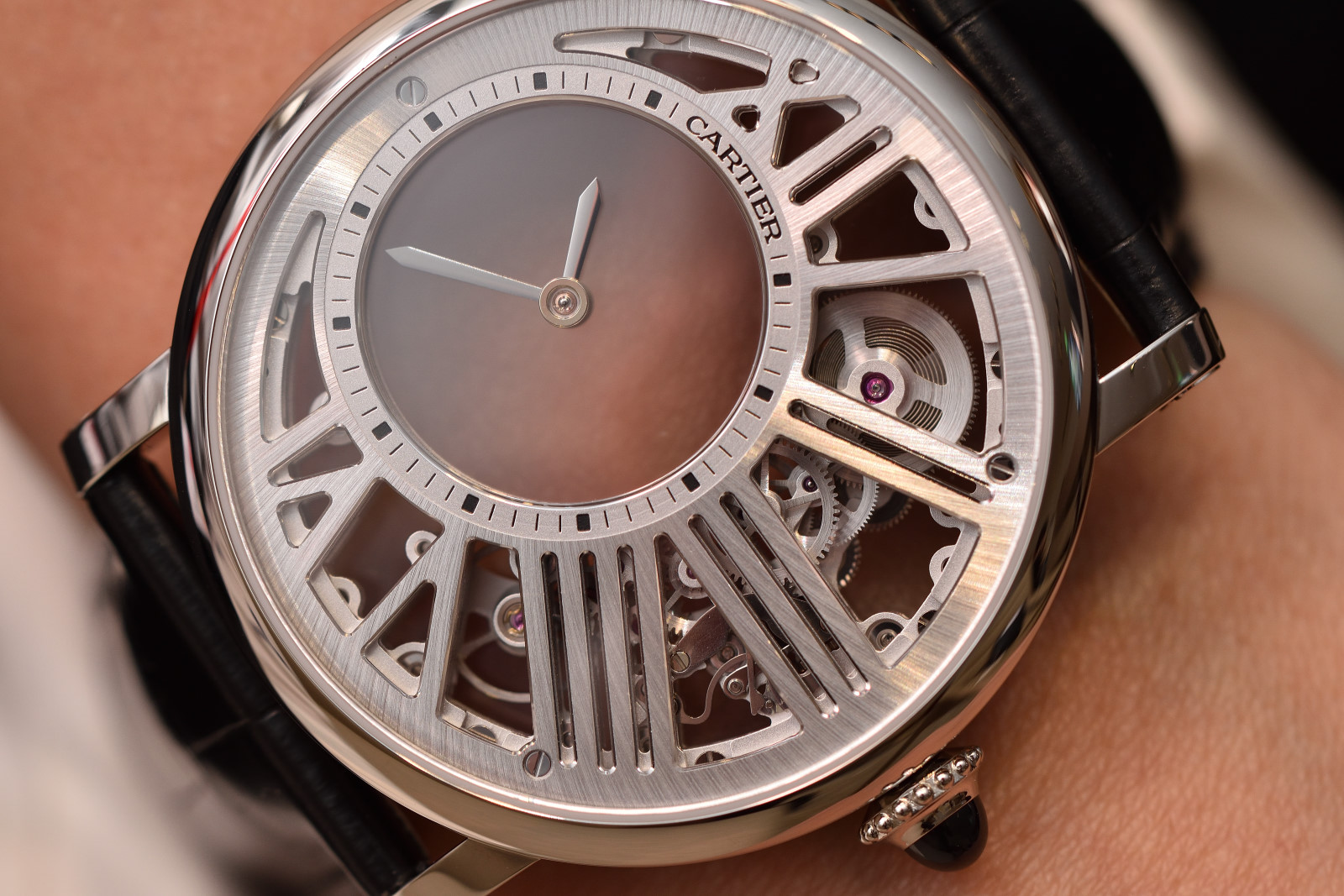 Mystery timepieces by Cartier