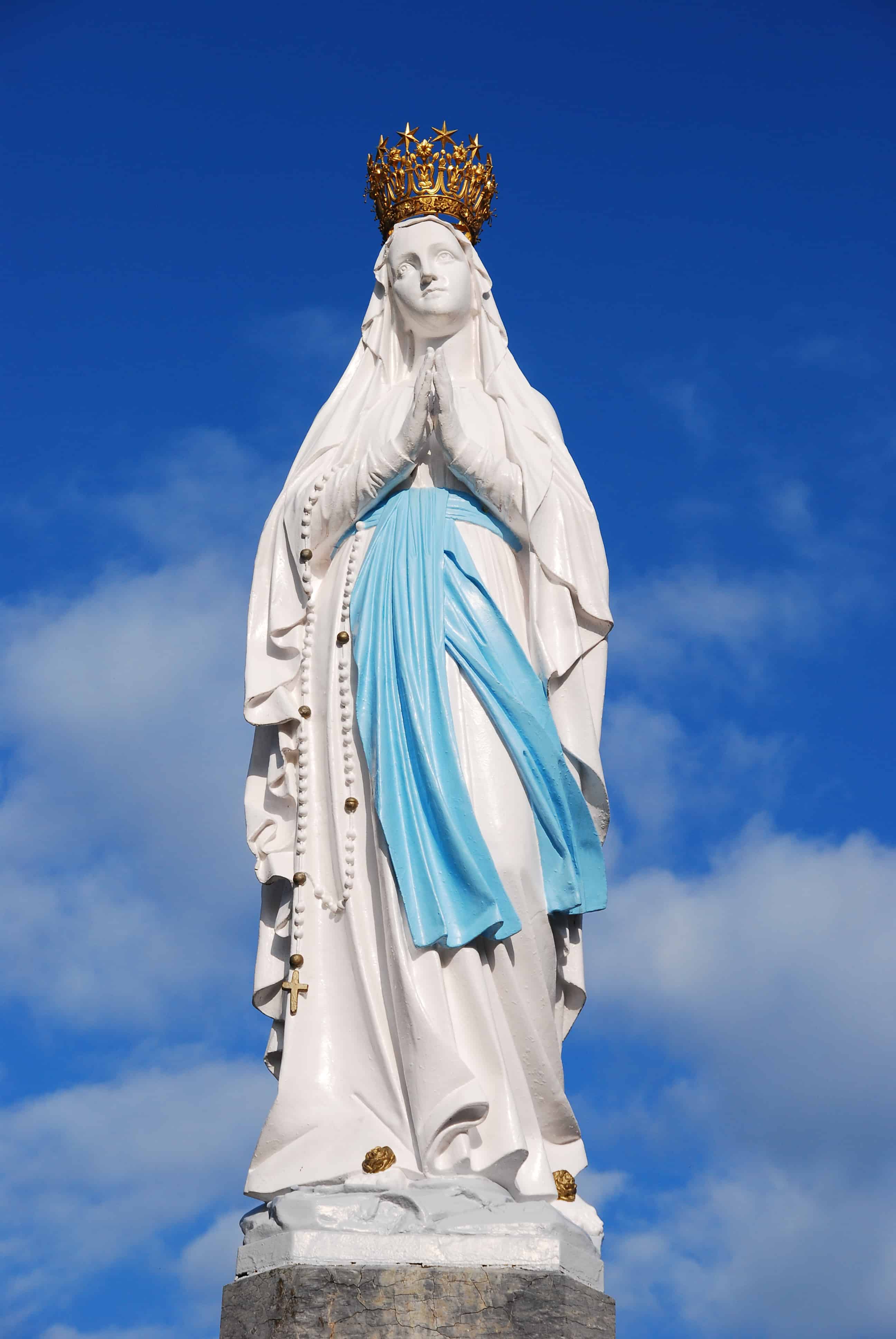 Crowned Virgin Lourdes Volunteers