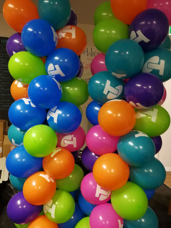 Balloon Decorations for Corporate Parties and Events Gold Coast Lou's