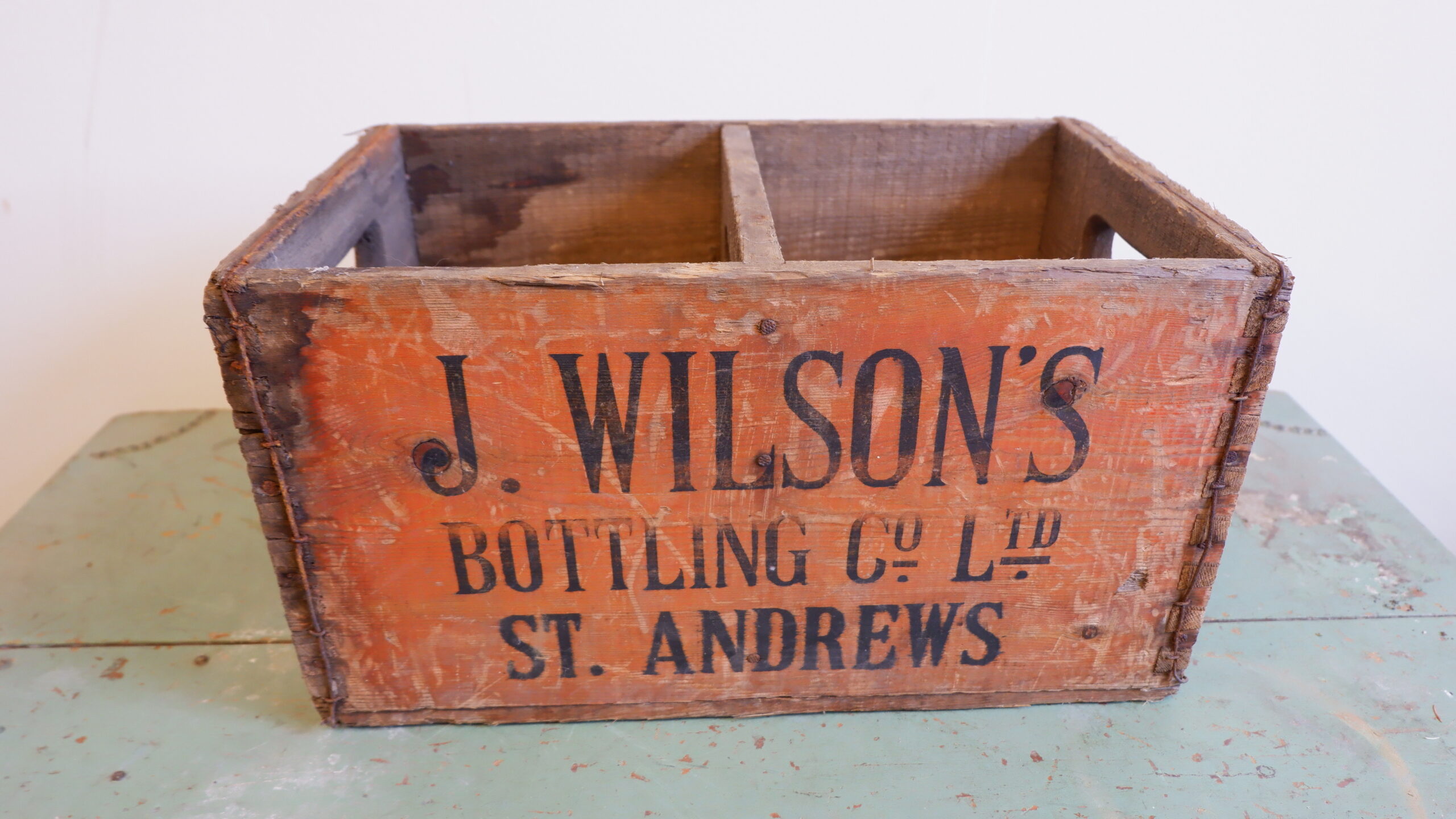 Vintage Lemonade Crate Lovage and Lace