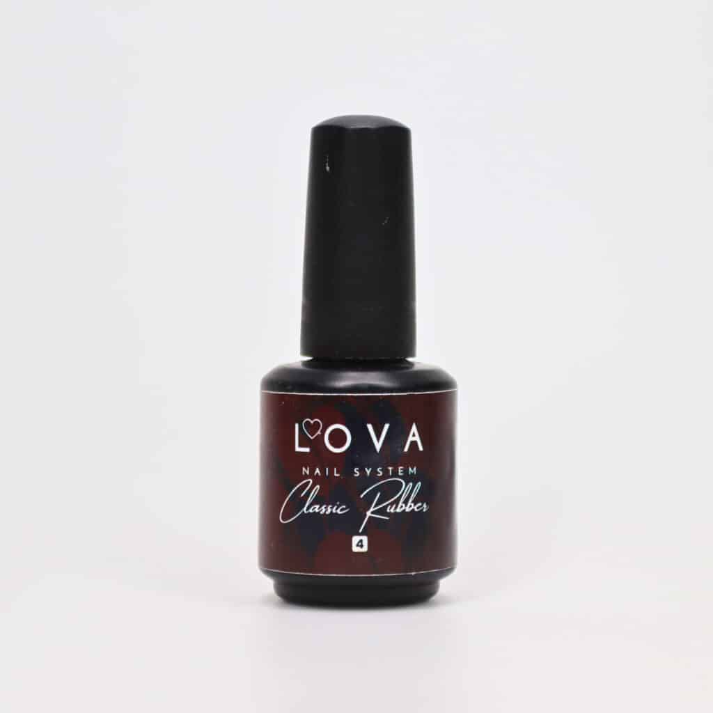 Classic Rubber n°4 15mL Dépose et Préparation, Gels de base Lova Nail System