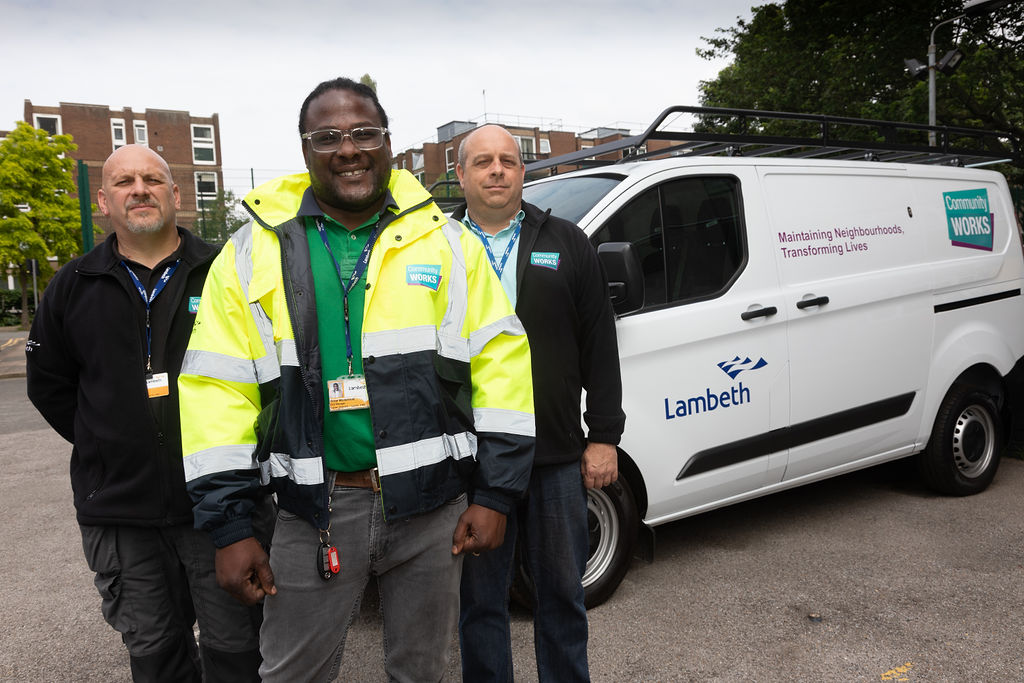 New inhouse repairs team improving shared spaces on Lambeth Council estates Love LambethLove