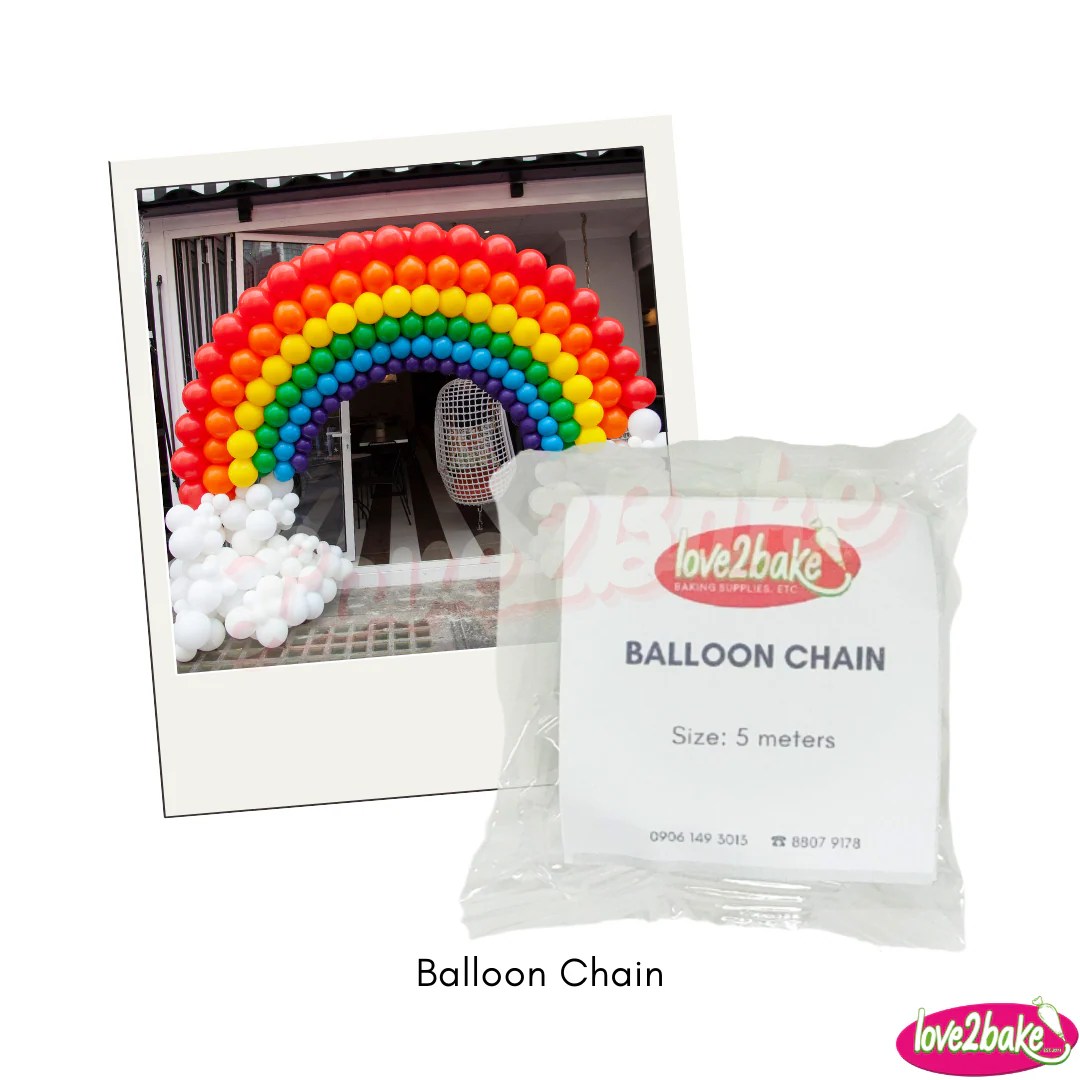 Balloon Chain Love2Bake Philippines