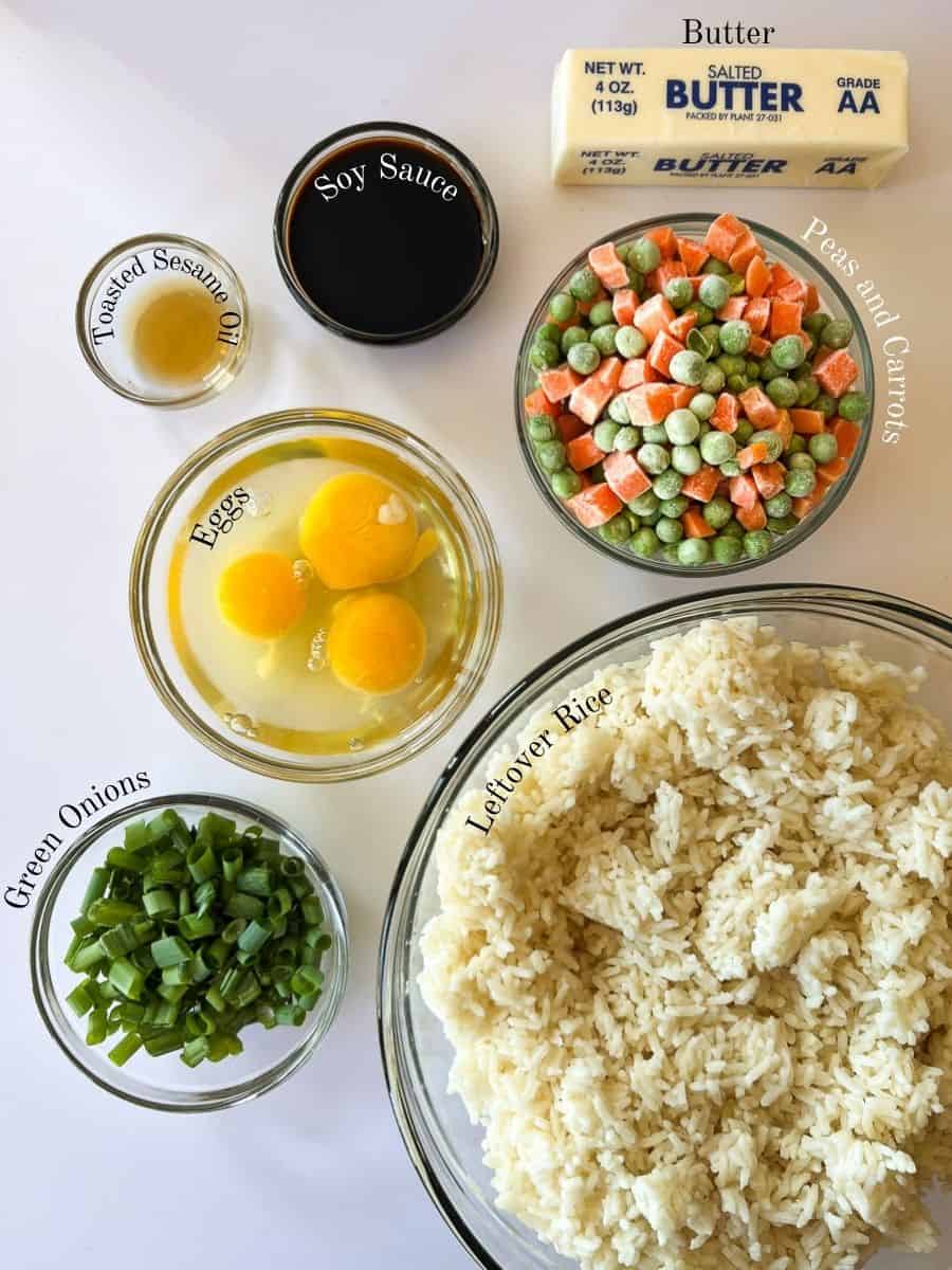 Best Blackstone Fried Rice From Leftover Rice