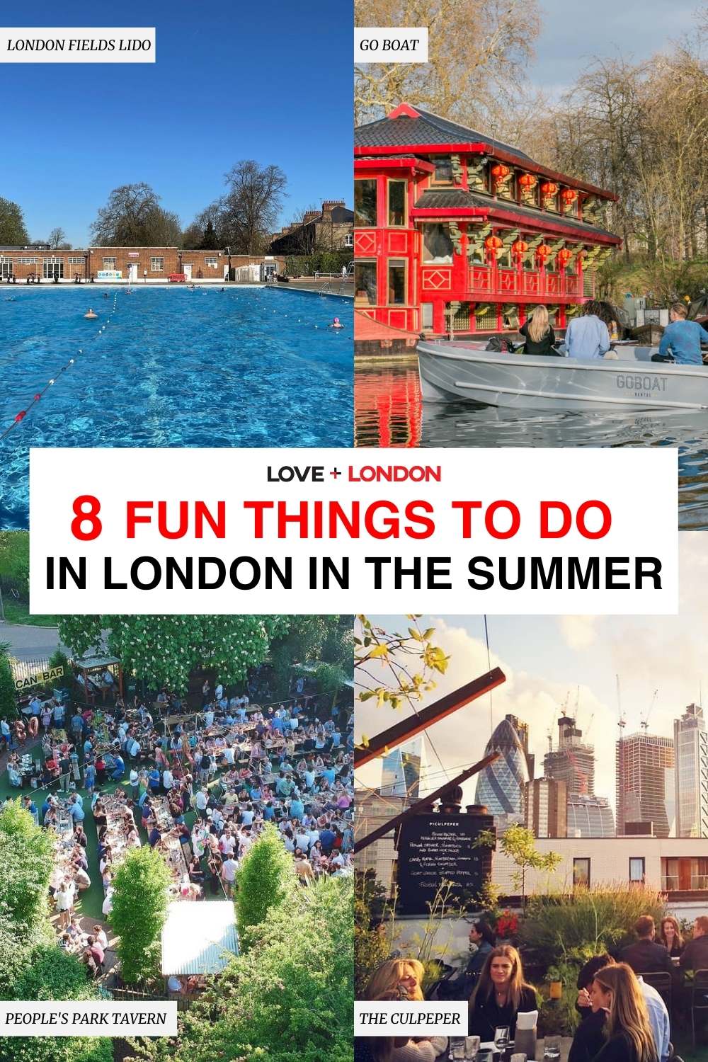 8 Fun Things to Do in London in the Summer Love and London