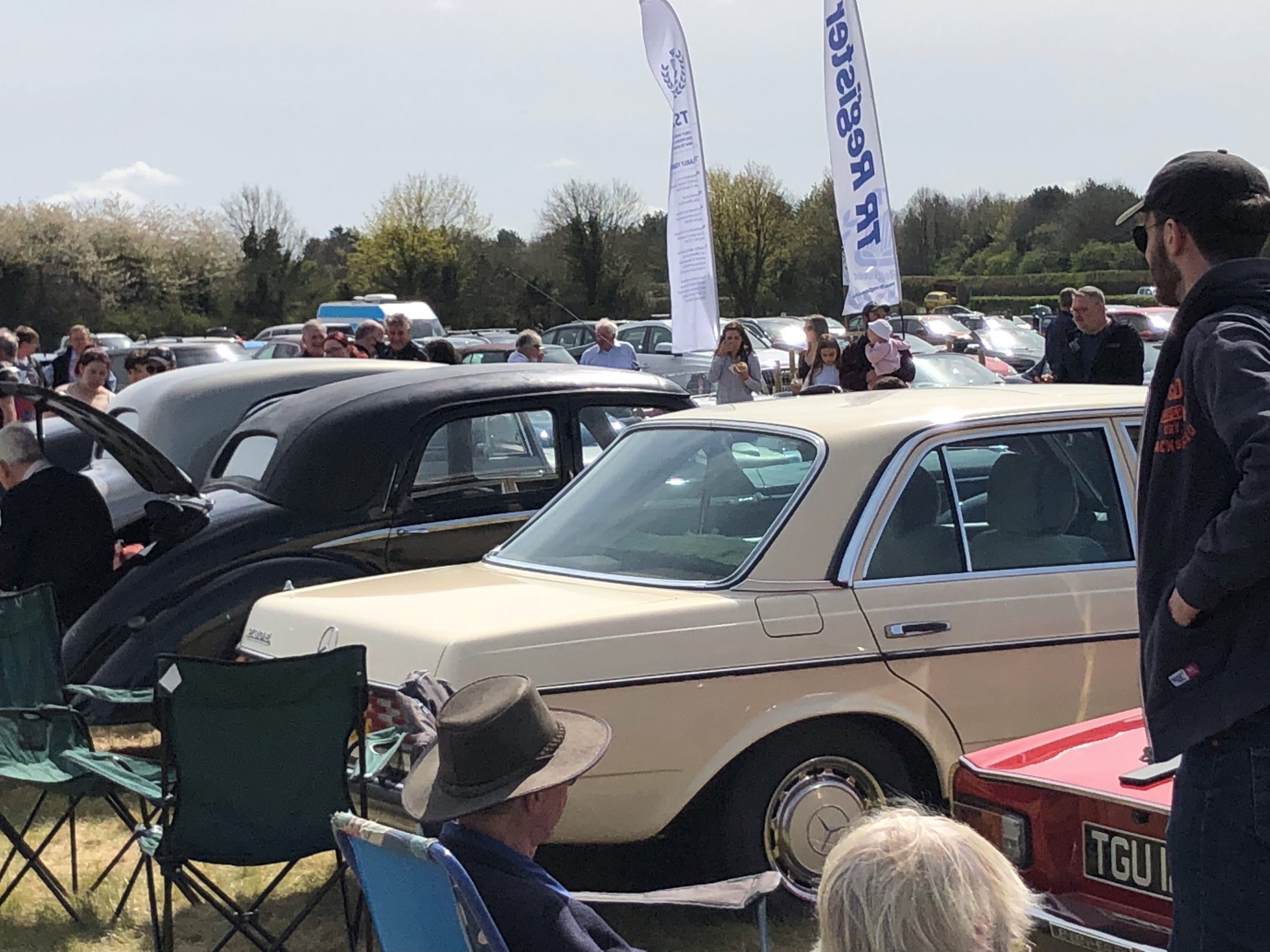 Anton Rotary Club successful car show at The Weyhill Car Boot venue