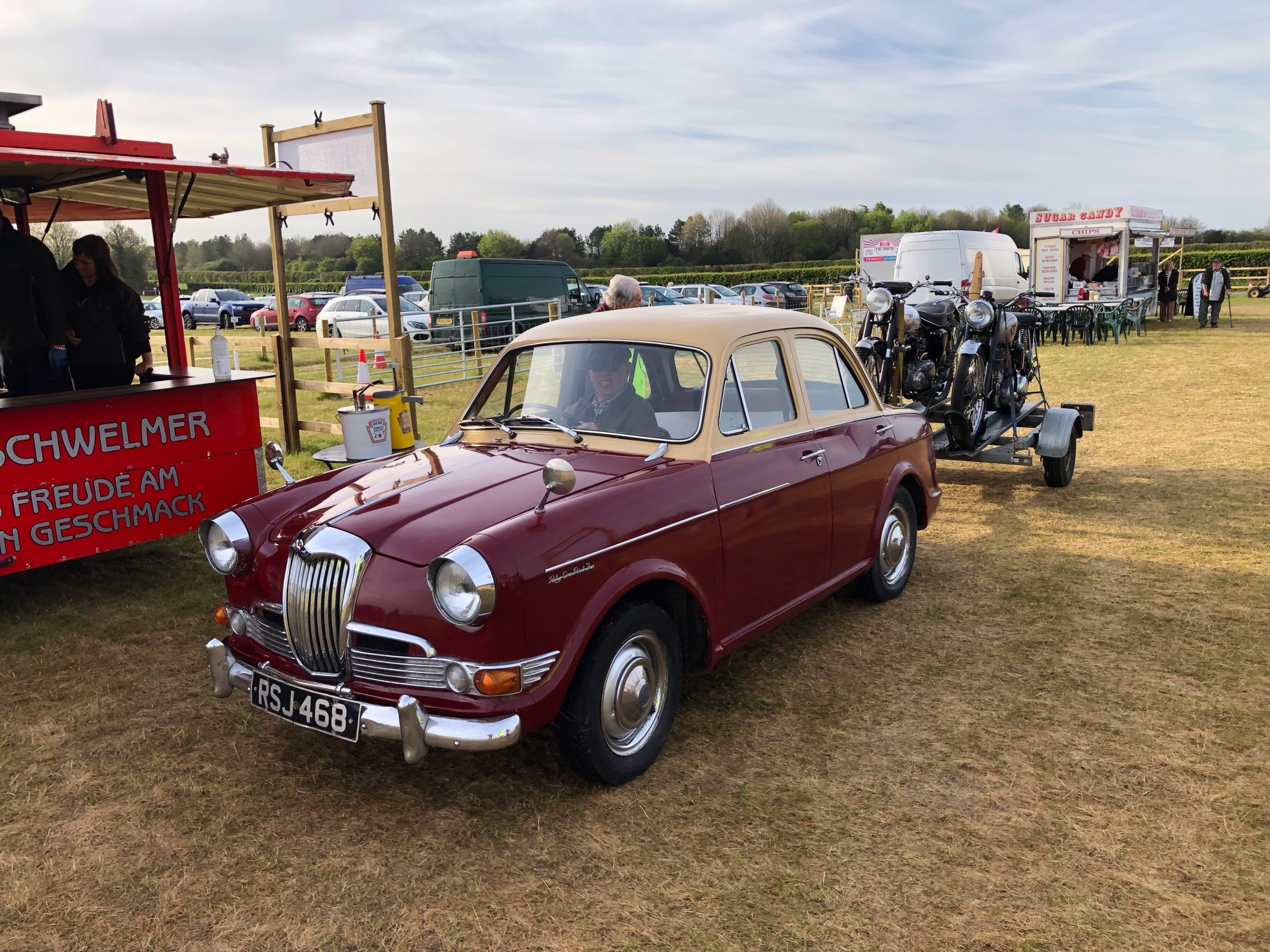 Anton Rotary Club successful car show at The Weyhill Car Boot venue