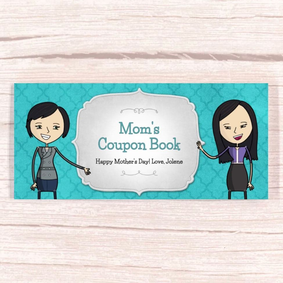 Show Mom Your Love with 'Mom's Coupon Book' LoveBook Online Family