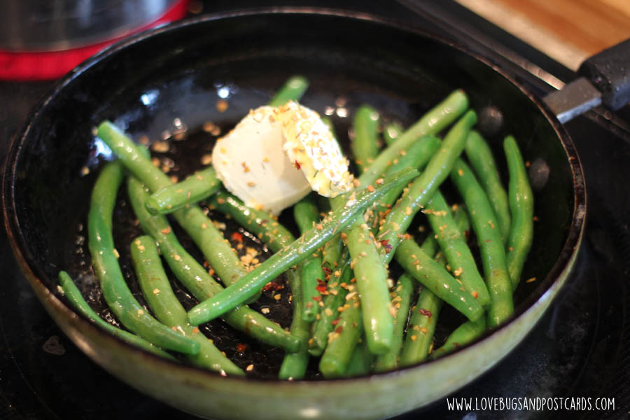 Pan Seared Halibut Recipe with Sautéed Green Beans Cooking With Teens