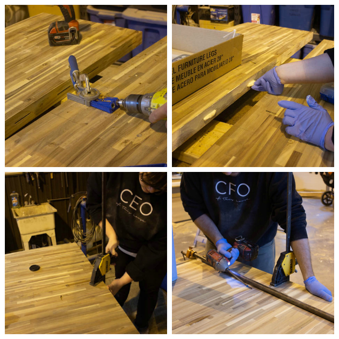 How to Build a DIY Live Edge Table Love Create Celebrate