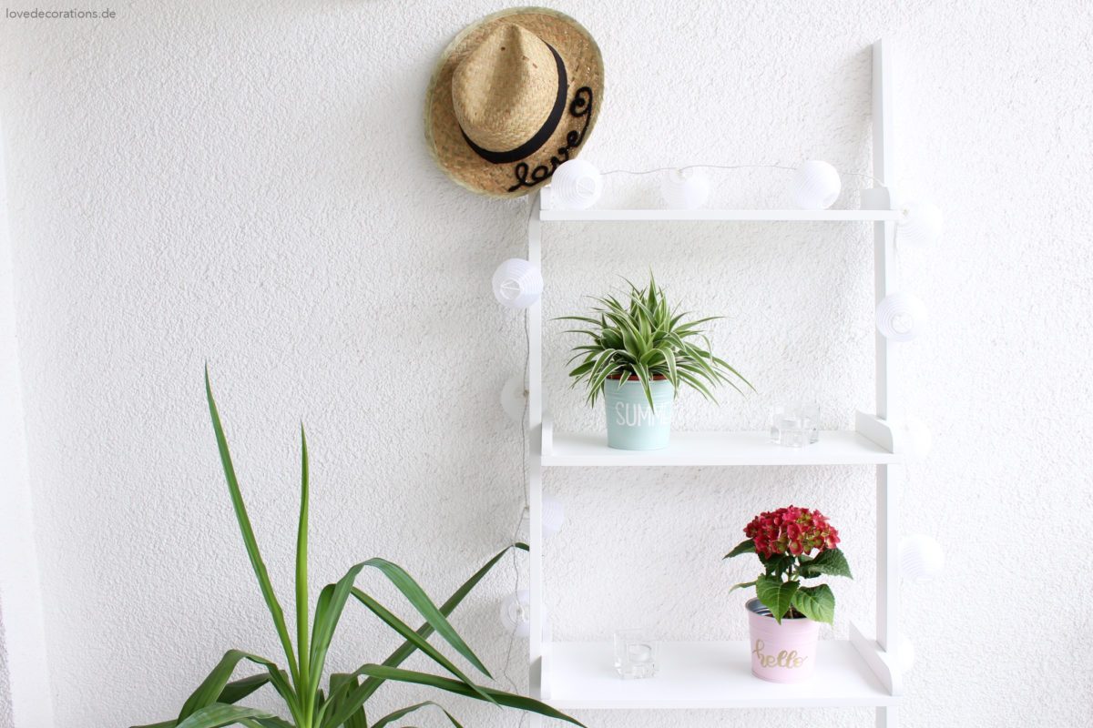 DIY Blumentöpfe mit Lettering PaStell Dich auf den Sommer ein OBSiGeN