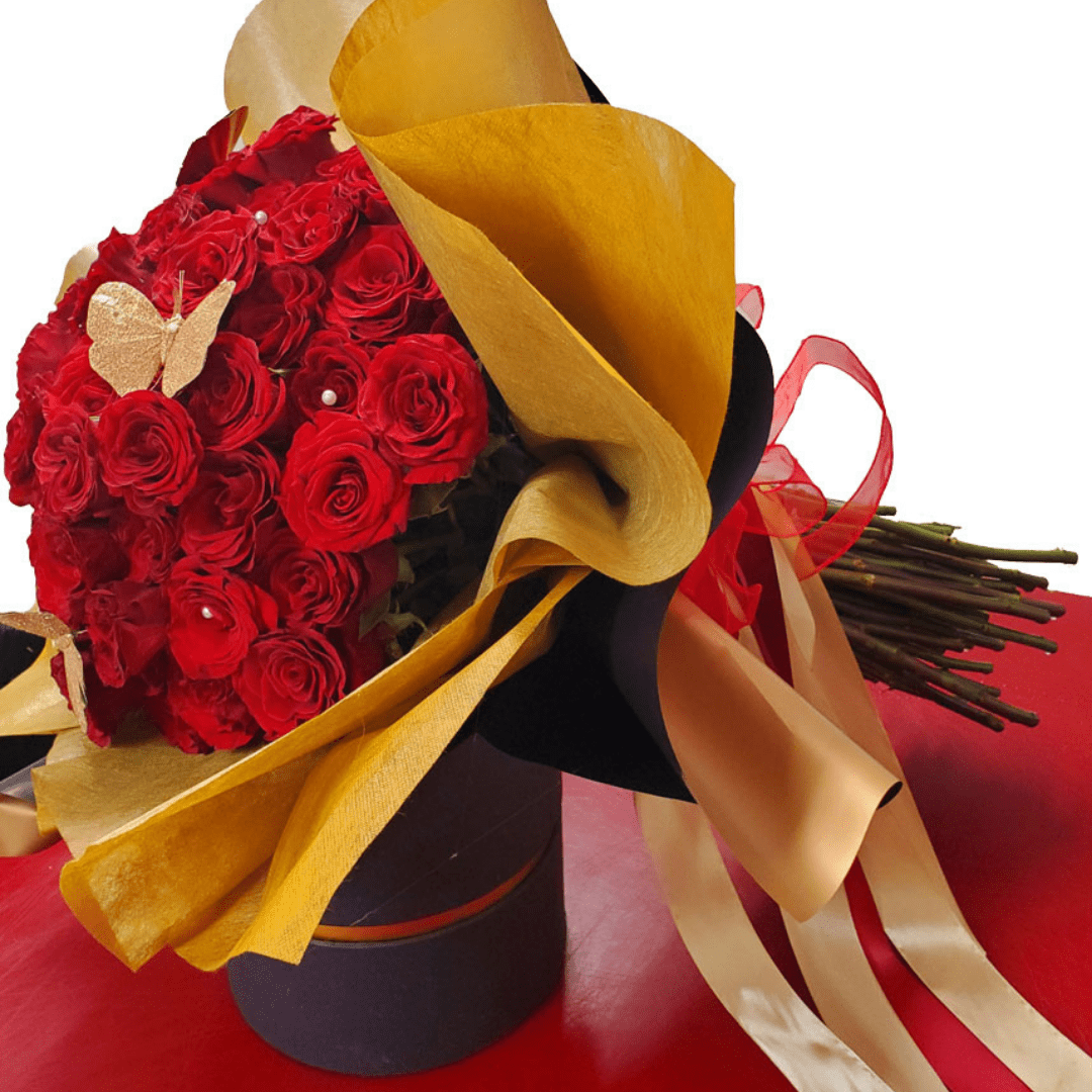 046 Luxurious 100 Roses Bouquet Ramo Buchon de 100 Rosas (Best