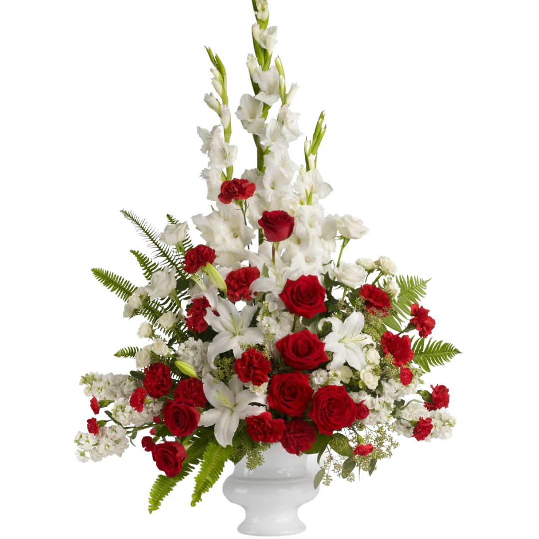 S024 Funeral Flowers Miami Flores para Funeral Love Flowers Love