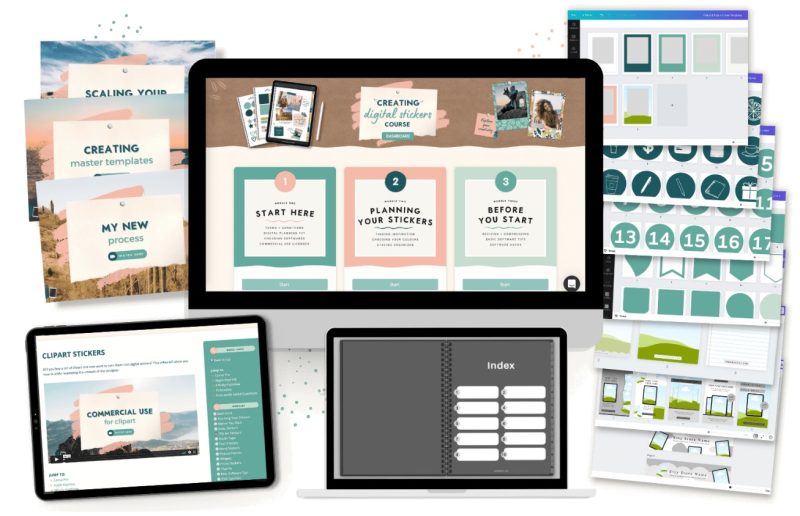 Complete Guide How to Make Digital Planner Stickers