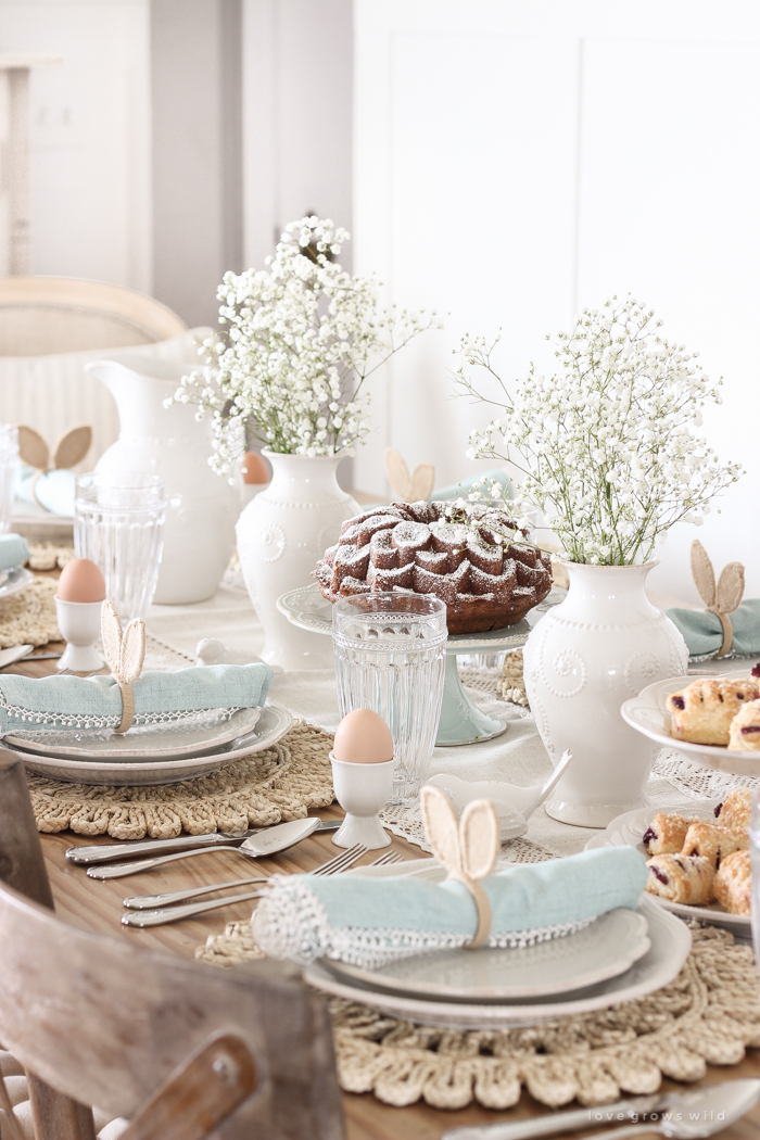 Spring Tablescape Love Grows Wild