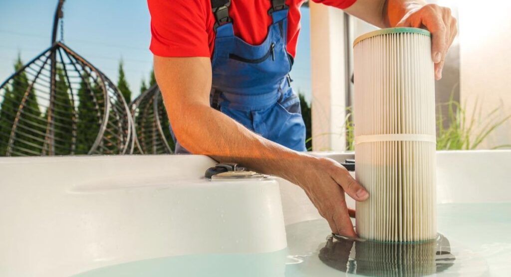 How To Clean Hot Tub Filters Love Gunite Pool