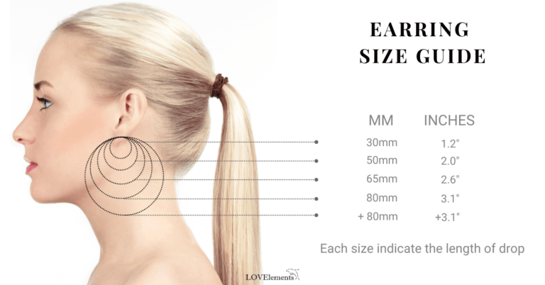 Earring Size Guide: Complementing Your Face Shape with the Perfect