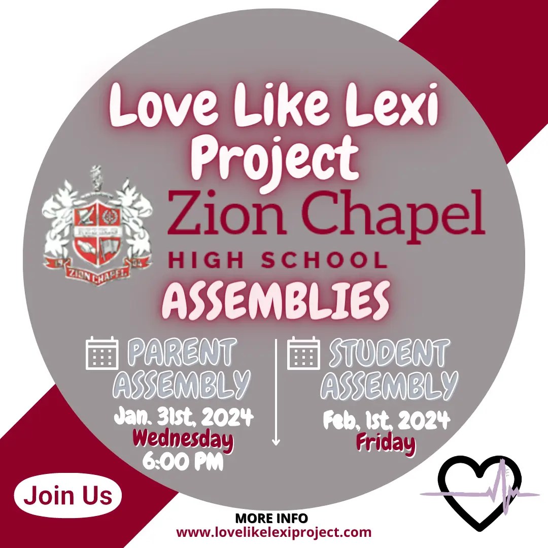 Zion Chapel High School Love Like Lexi Project
