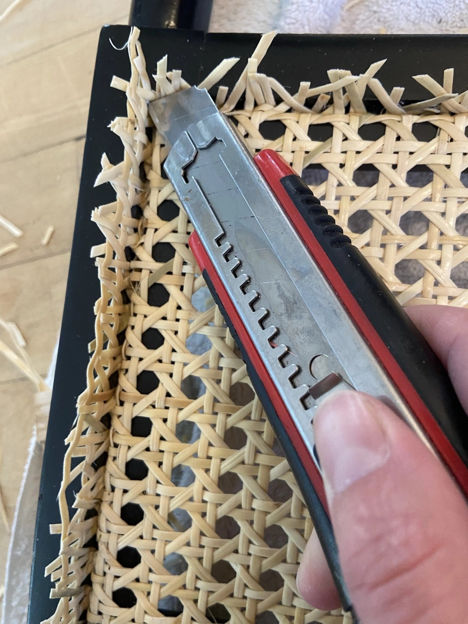 How to Remove and Replace Cane bing Love Living Here