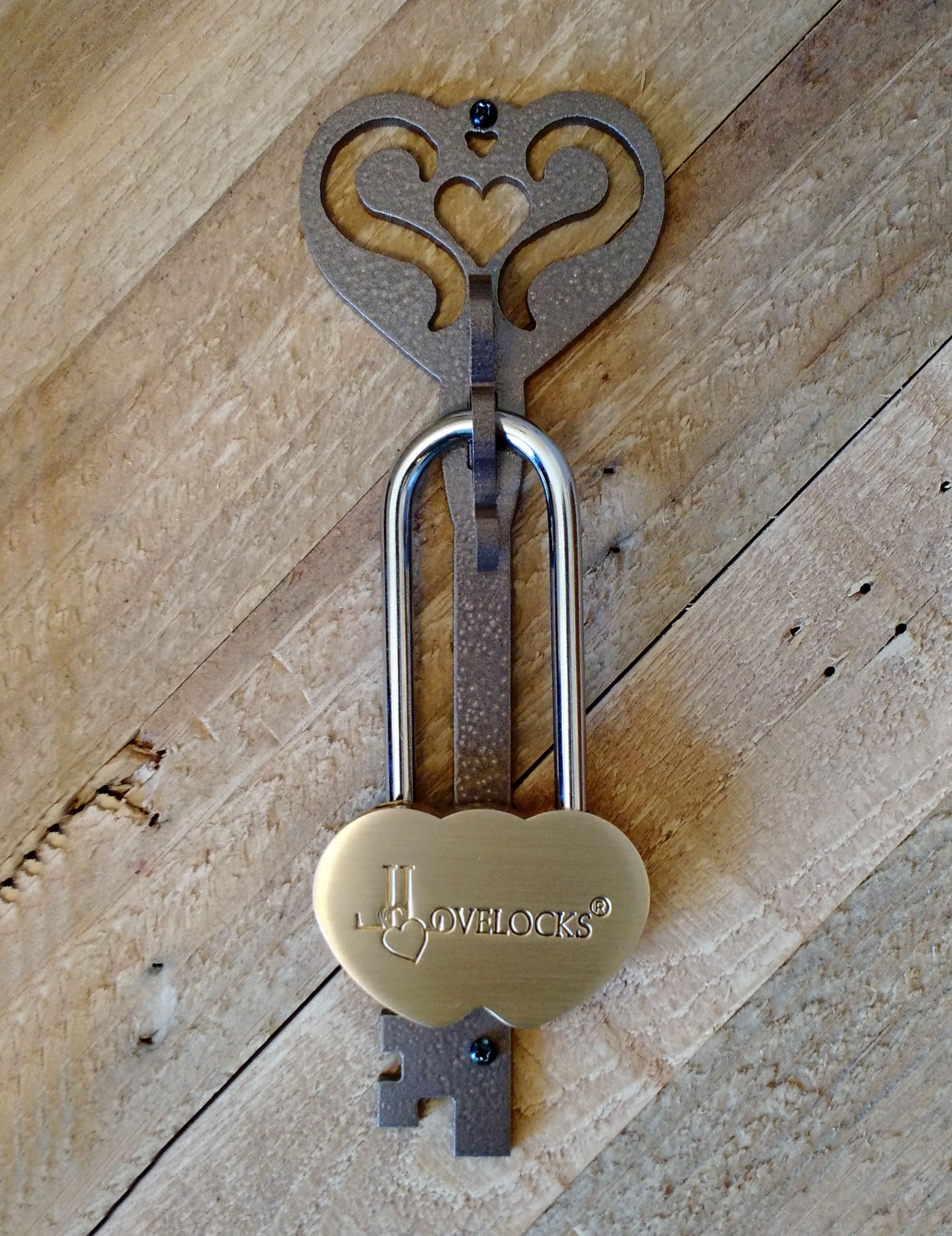 LoveLocks® DIY Hasp with Love Lock Lovelocks