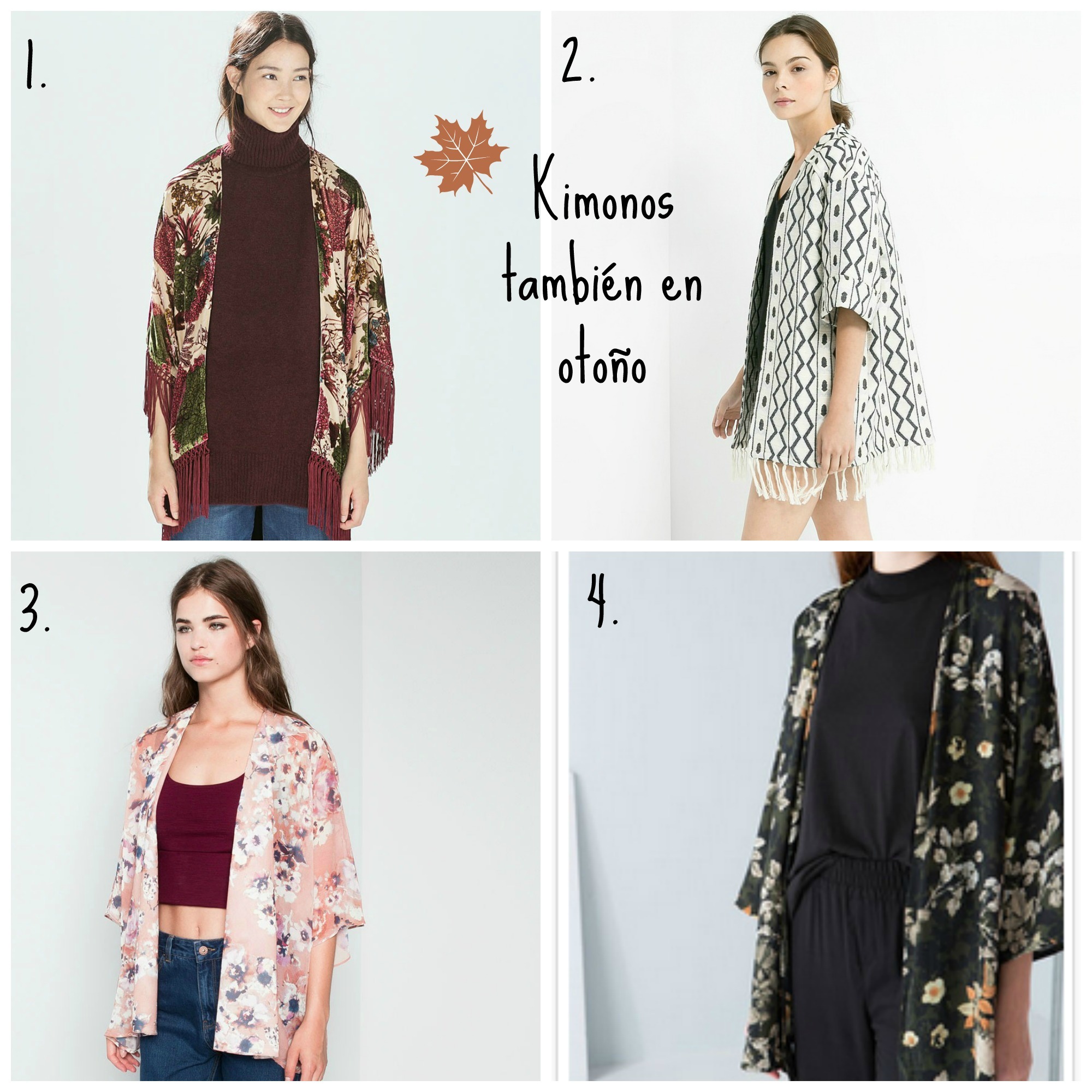 Confeccionate un kimono para el otoño! Lovely And Creatiful