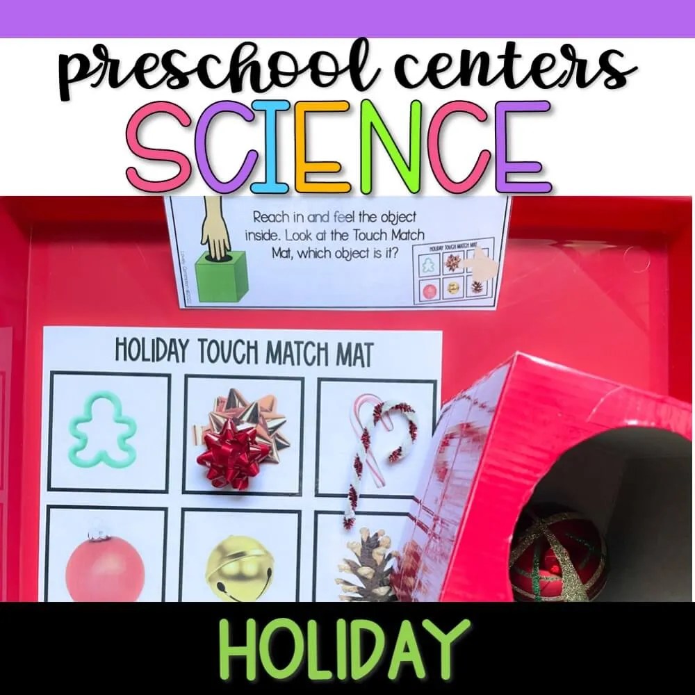 Preschool Science Center Holiday Lovely Commotion Preschool Resources