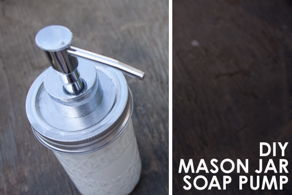 diy mason jar soap pump Lovely Indeed