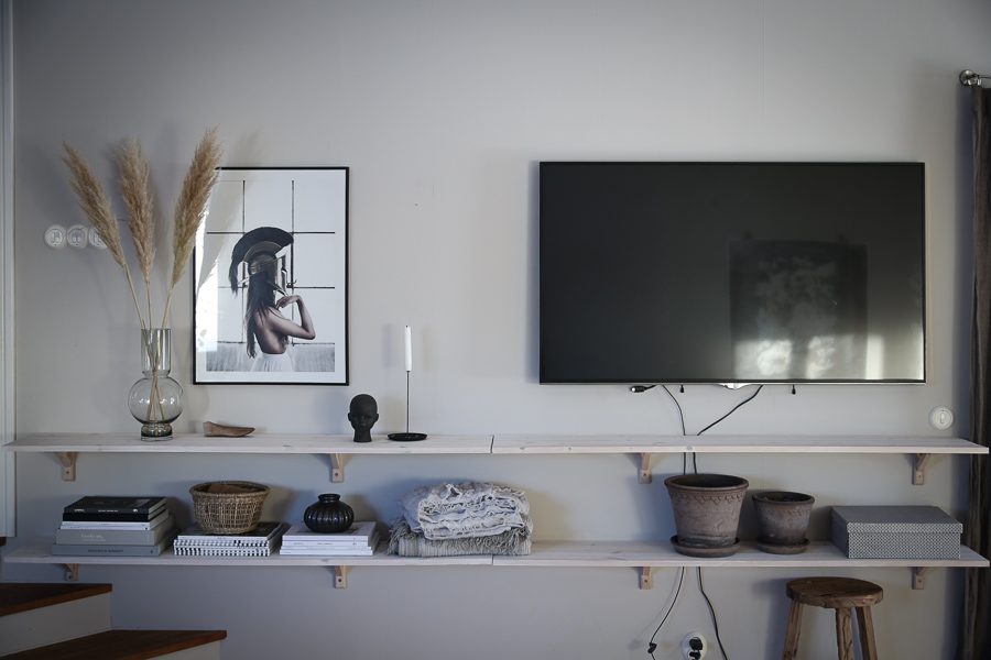 ivar skåp tv bänk Våran Lösning För Tv:n - Lovely Life