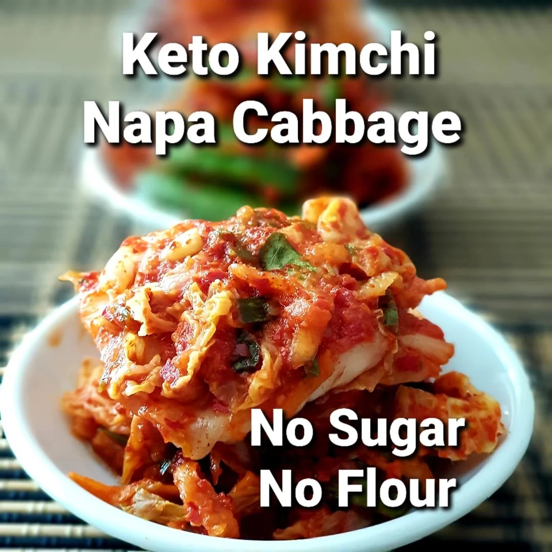 Napa Kimchi KETO (No sugar, No flour) Lovely Pine Bakery