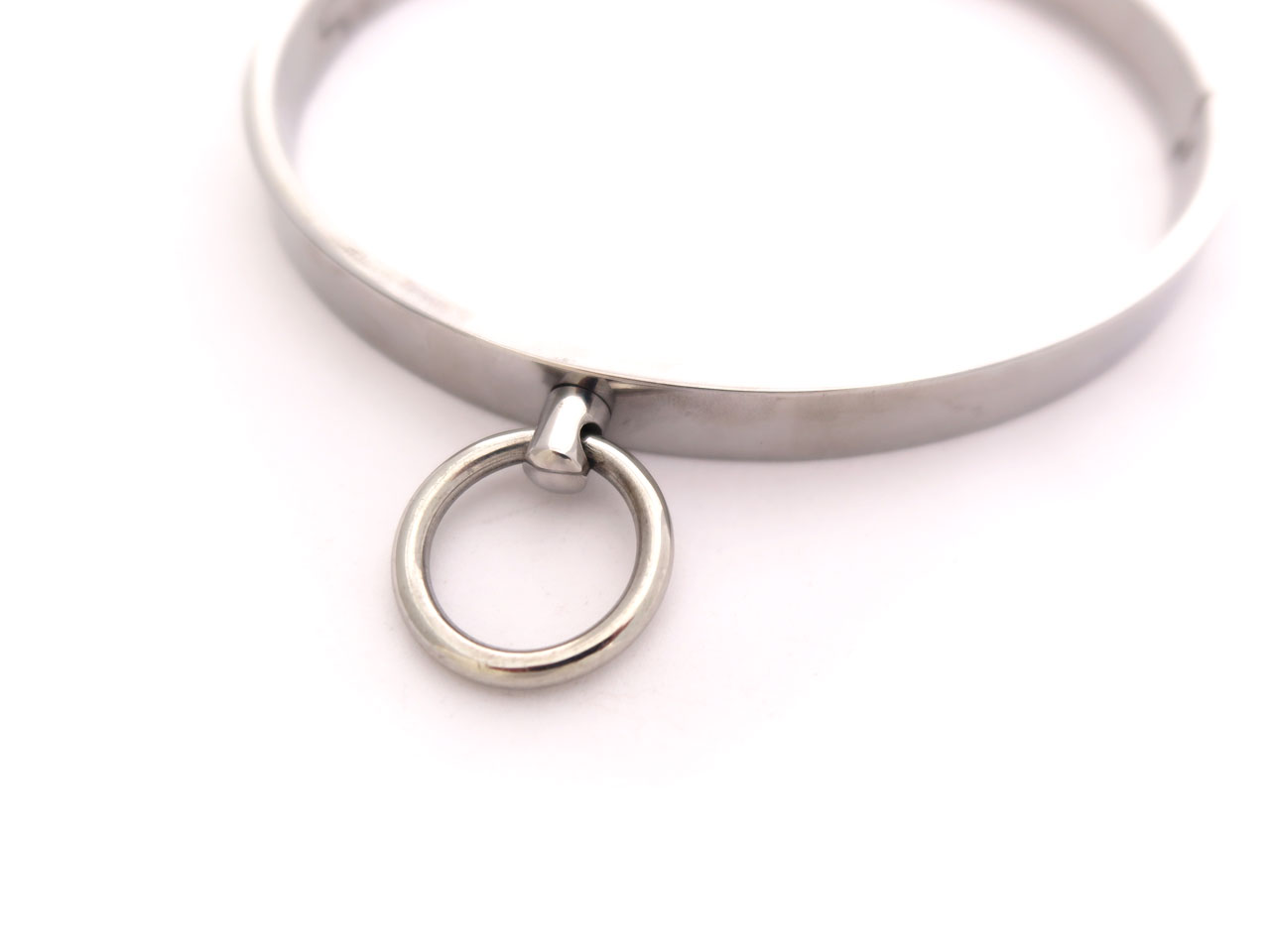 Thin Eternity Collar in Stainless Steel with Allen Key Lock