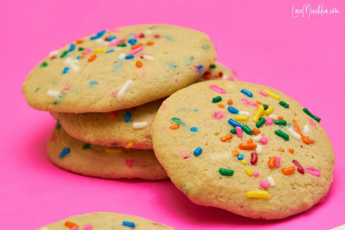 Easy Funfetti Cookies from Scratch Love Mischka
