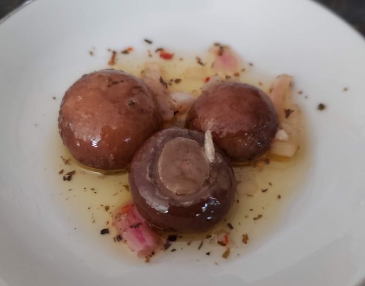 Marinated Baby Bella Mushrooms Love of Food