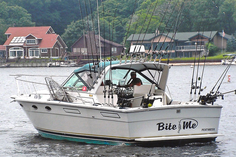 Fishing Charters Pentwater Michigan sayunamimapa