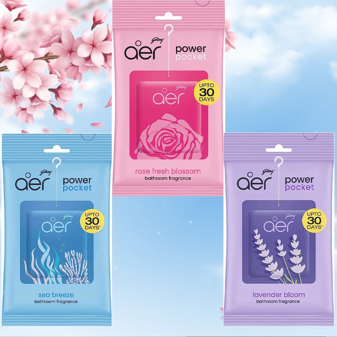 Godrej aer Power Pocket Bathroom freshener Loverspoint