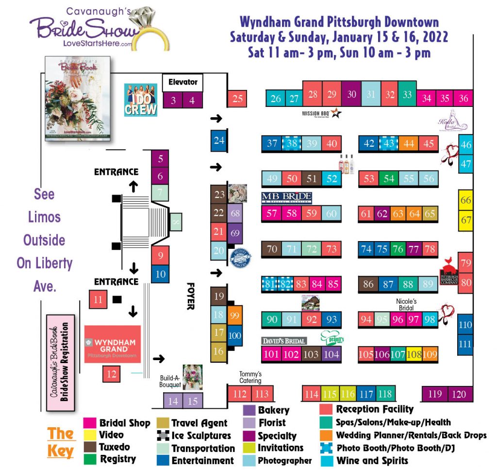Bridal Show Pittsburgh 2023 Wyndham Cavanaugh's Wedding Show