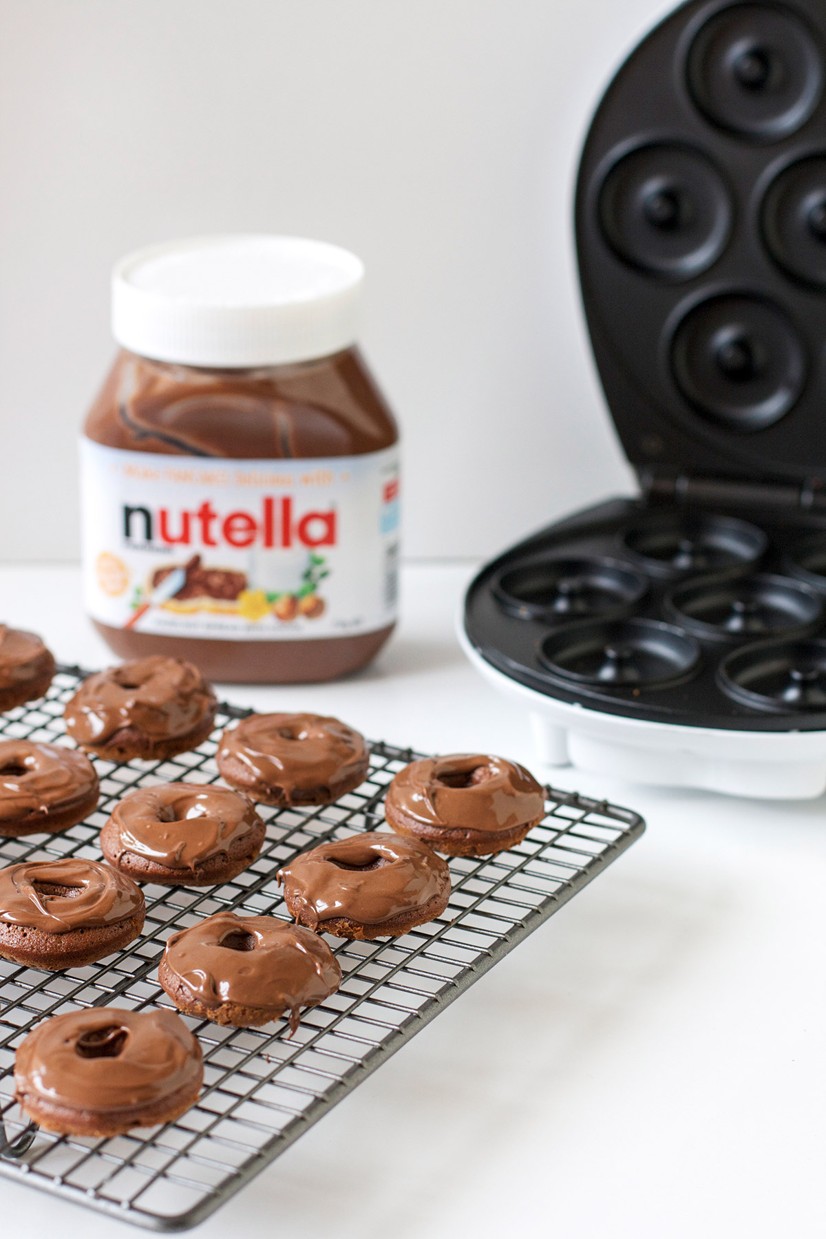 Super Easy 3 Ingredient Nutella Donuts for World Nutella Day Love Swah