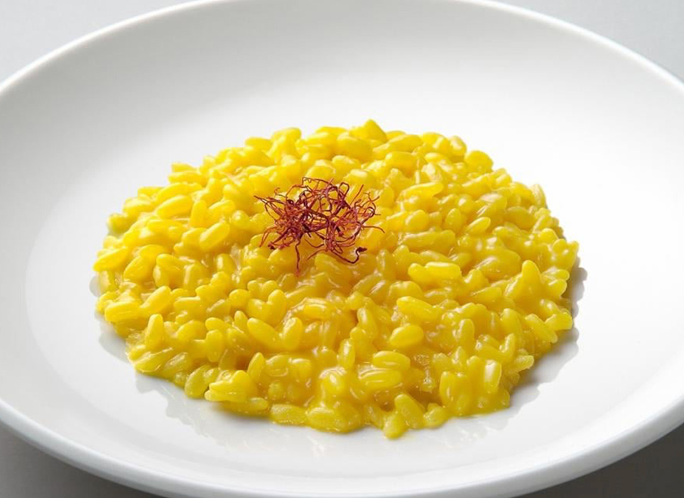 Saffron risotto Italian Food Academy