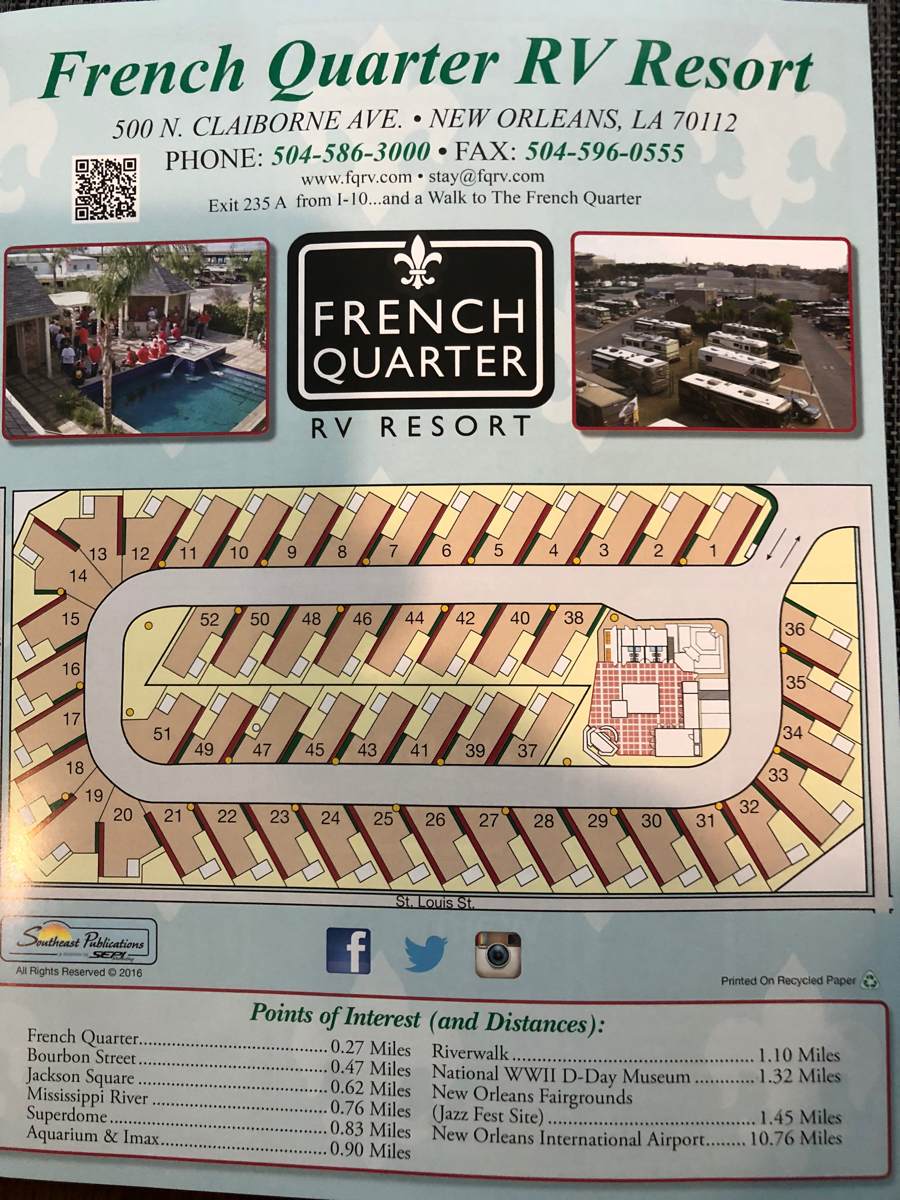 French Quarter RV Resort Love To Wander RV