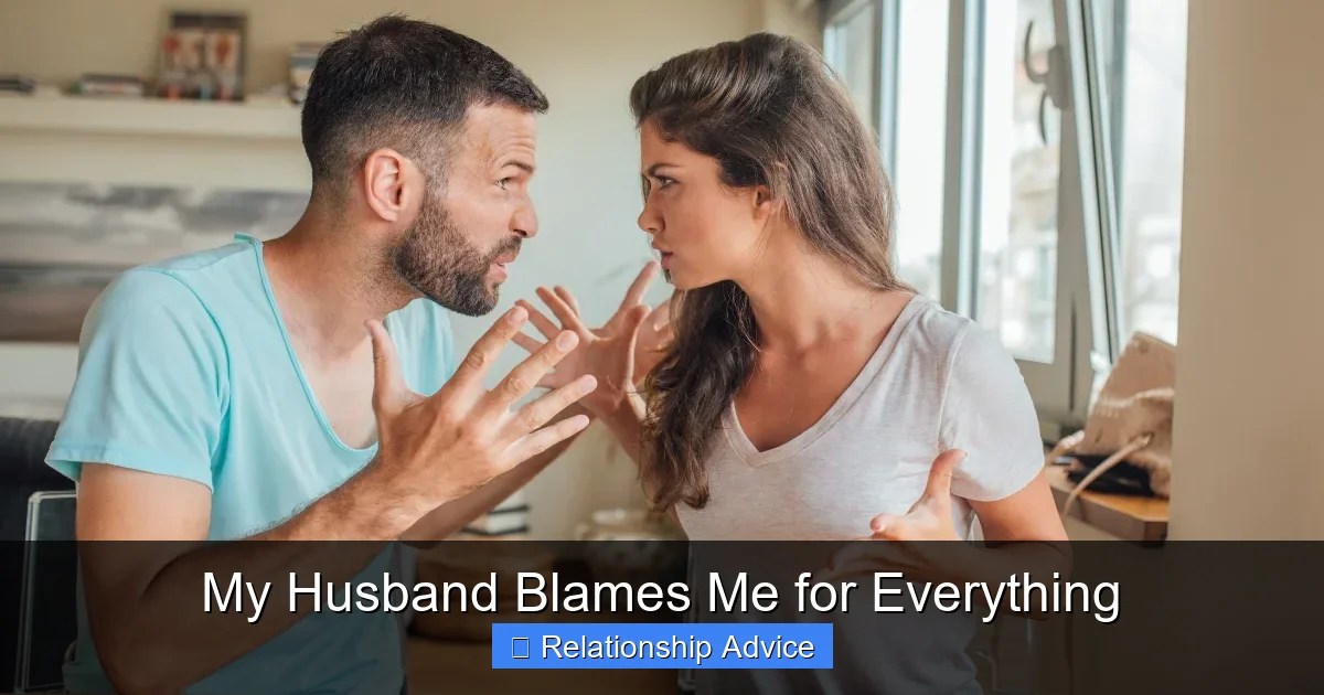 My Husband Blames Me for Everything LoveTra