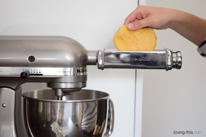 Test KitchenAid Nudelvorsatz 5KPRA Grundrezept Nudelteig