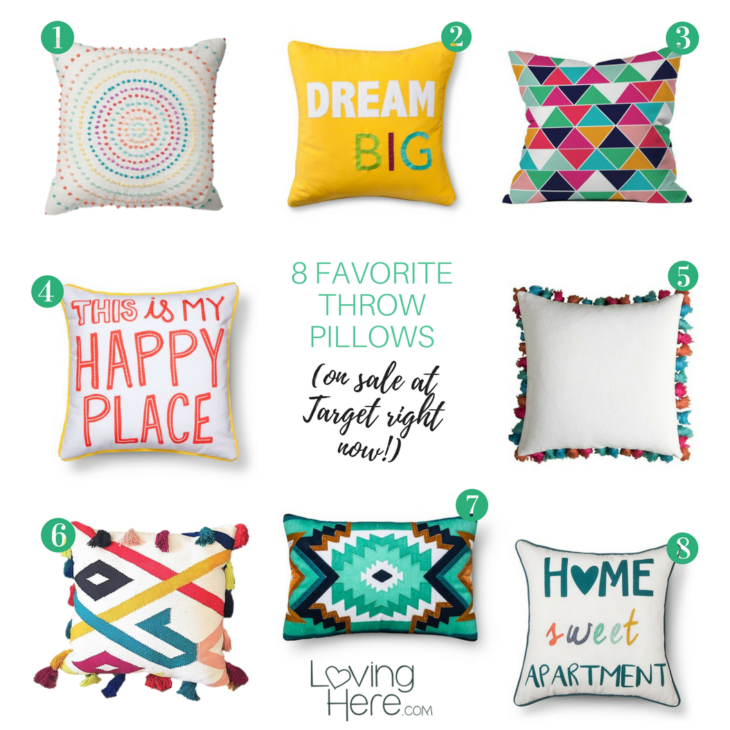 Wednesday Wish List Throw Pillow Therapy Loving Here