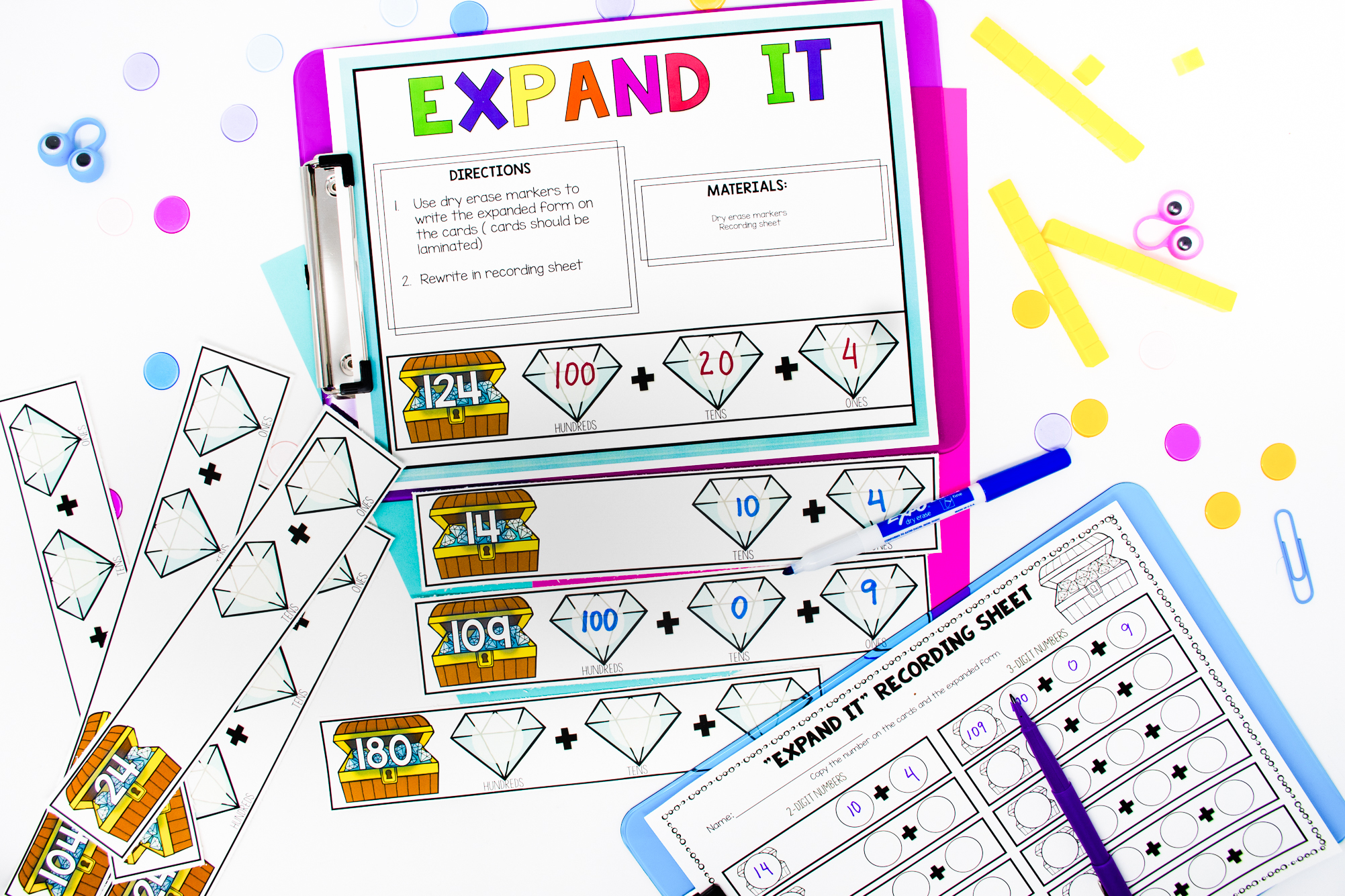 Place Value Activities for Second Grade - Loving Math