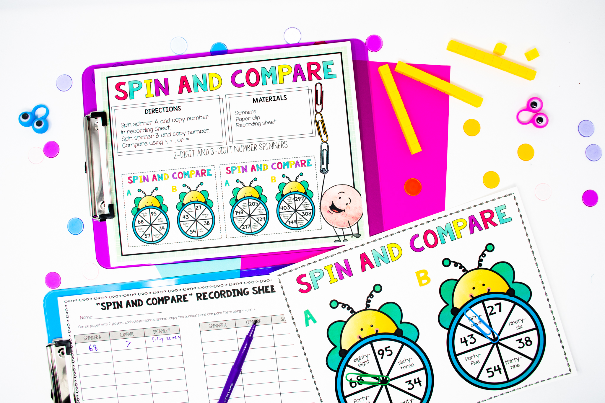 Place Value Activities for Second Grade - Loving Math