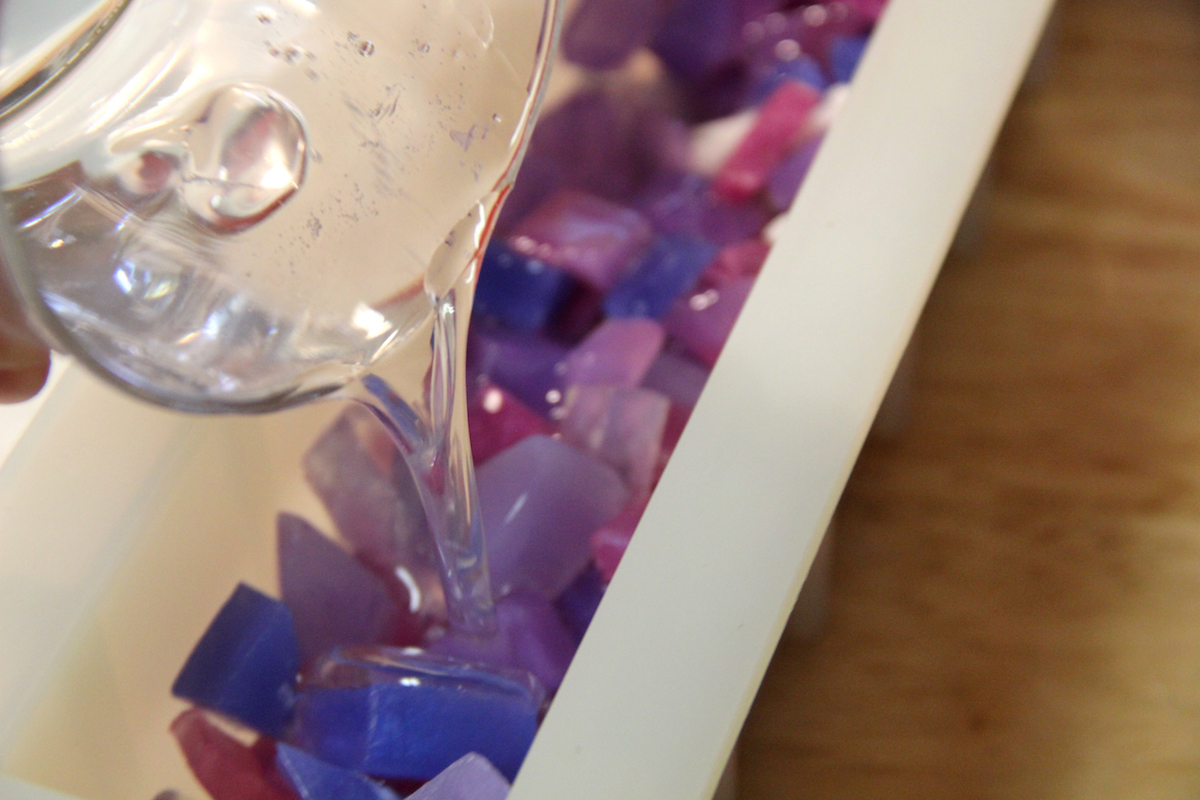 DIY Gemstone Melt and Pour Soap Lovin Soap Studio