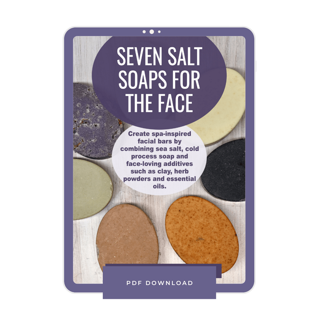 Seven Salt Soaps for the Face Lovin Soap Studio