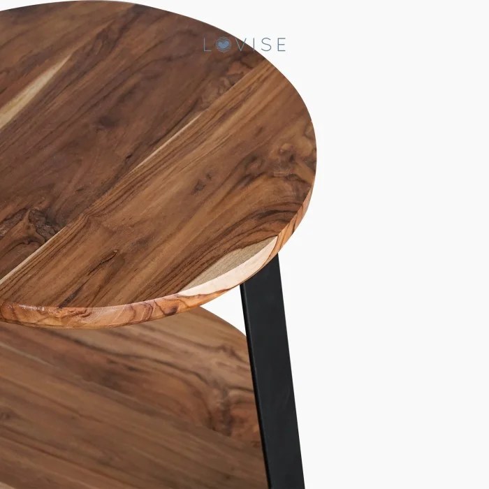 Side Table Jati Luna Lovise Sofa
