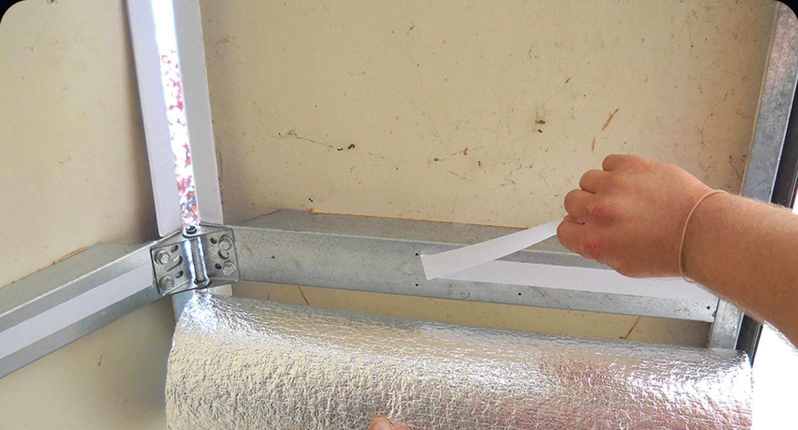 Easy to follow guide on how to insulate a garage door LowE Insulation