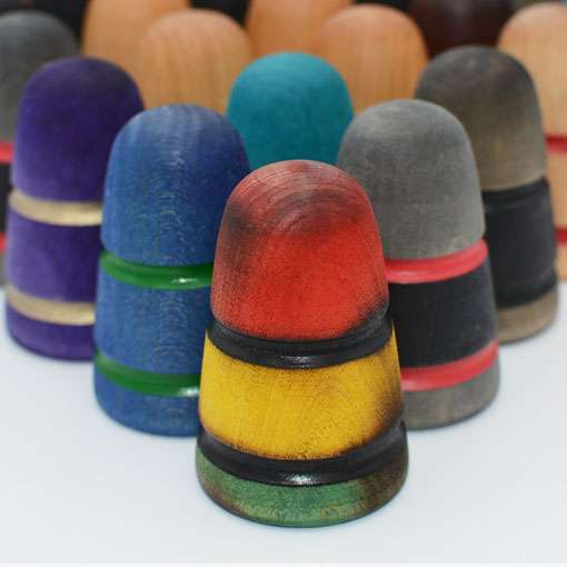 Low Boy Custom Beaters Wood Bass Drum Beaters