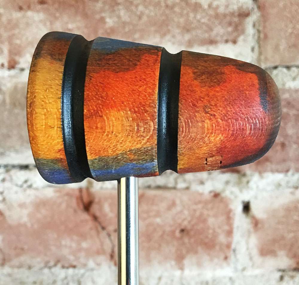 Move With The Seasons Wood Bass Drum Beater Low Boy Custom Beaters