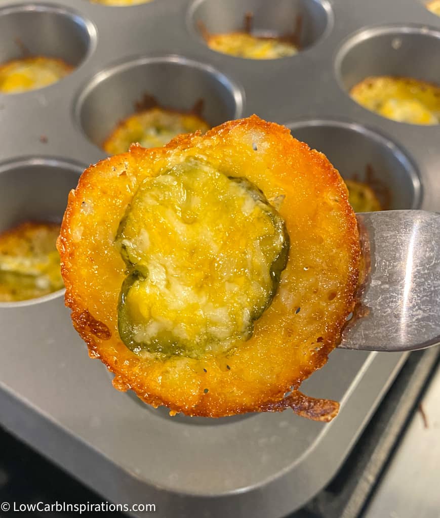 How to Make Crispy Cheese Pickle Chips Low Carb Inspirations